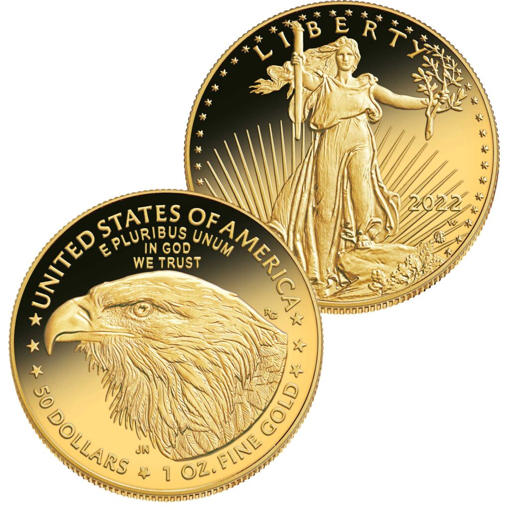 Golden eagle coins